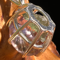 Moldavite & Ametrine Pendant Sterling Silver #8871-Moldavite Life