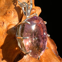 Moldavite & Ametrine Pendant Sterling Silver #8875-Moldavite Life