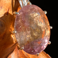 Moldavite & Ametrine Pendant Sterling Silver #8876-Moldavite Life
