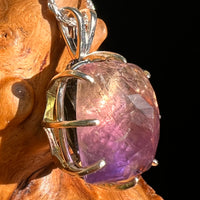Moldavite & Ametrine Pendant Sterling Silver #8878-Moldavite Life