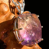 Moldavite & Ametrine Pendant Sterling Silver #8878-Moldavite Life