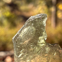 Moldavite Bubble 1.1 grams #2262-Moldavite Life