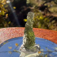 Moldavite Bubble 1.1 grams #2262-Moldavite Life