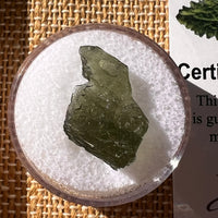 Moldavite Bubble 1.1 grams #2262-Moldavite Life