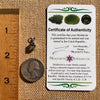 Moldavite Gem Pendant Sterling Silver #7874-Moldavite Life