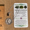 Moldavite Necklace Sterling Silver #7218-Moldavite Life