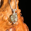 Moldavite Pendant Sterling Silver #5427-Moldavite Life