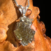 Moldavite Pendant Sterling Silver #5428-Moldavite Life