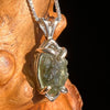 Moldavite Pendant Sterling Silver #5430-Moldavite Life