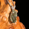 Moldavite Pendant Sterling Silver #5441-Moldavite Life