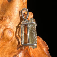 Moldavite Pendant Sterling Silver #5443-Moldavite Life
