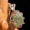 Moldavite Pendant Sterling Silver #5842-Moldavite Life