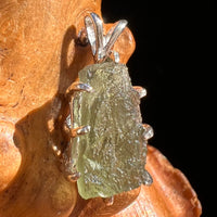 Moldavite Pendant Sterling Silver #5849-Moldavite Life