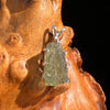 Moldavite Pendant Sterling Silver #5849-Moldavite Life