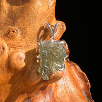 Moldavite Pendant Sterling Silver #5855-Moldavite Life