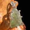 Moldavite Pendant Sterling Silver #5858-Moldavite Life