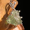 Moldavite Pendant Sterling Silver #5866-Moldavite Life