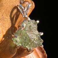 Moldavite Pendant Sterling Silver #5866-Moldavite Life