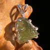 Moldavite Pendant Sterling Silver #5873-Moldavite Life