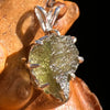 Moldavite Pendant Sterling Silver #5876-Moldavite Life