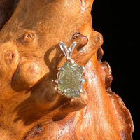 Moldavite Pendant Sterling Silver #5883-Moldavite Life