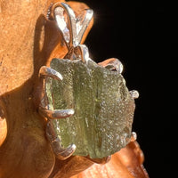 Moldavite Pendant Sterling Silver #5888-Moldavite Life
