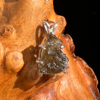Moldavite Pendant Sterling Silver #5889-Moldavite Life