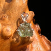 Moldavite Pendant Sterling Silver #5899A-Moldavite Life