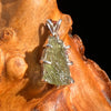 Moldavite Pendant Sterling Silver #5904-Moldavite Life