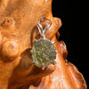 Moldavite Pendant Sterling Silver #5904A-Moldavite Life