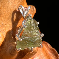 Moldavite Pendant Sterling Silver #5915-Moldavite Life