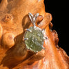 Moldavite Pendant Sterling Silver #5918-Moldavite Life