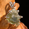 Moldavite Pendant Sterling Silver #5919-Moldavite Life