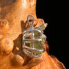 Moldavite Pendant Sterling Silver #5921-Moldavite Life