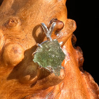 Moldavite Pendant Sterling Silver #5926-Moldavite Life