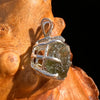 Moldavite Pendant Sterling Silver #5927-Moldavite Life