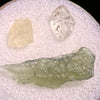 Moldavite, Phenakite, & Herkimer Diamond #102-Moldavite Life