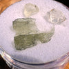 Moldavite, Phenakite, & Herkimer Diamond #106-Moldavite Life