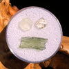 Moldavite, Phenakite, & Herkimer Diamond #112-Moldavite Life