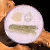Moldavite, Phenakite, & Herkimer Diamond #118-Moldavite Life