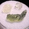 Moldavite, Phenakite, & Herkimer Diamond #119-Moldavite Life