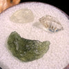 Moldavite, Phenakite, & Herkimer Diamond #124-Moldavite Life