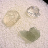 Moldavite, Phenakite, & Herkimer Diamond #133-Moldavite Life