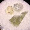 Moldavite, Phenakite, & Herkimer Diamond #138-Moldavite Life