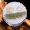 Moldavite, Phenakite, & Herkimer Diamond #50-Moldavite Life