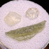 Moldavite, Phenakite, & Herkimer Diamond #68-Moldavite Life