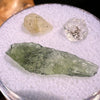 Moldavite, Phenakite, & Herkimer Diamond #88-Moldavite Life
