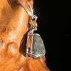 Moldavite & Stonehenge Preseli Stone Pendant Silver #6367-Moldavite Life