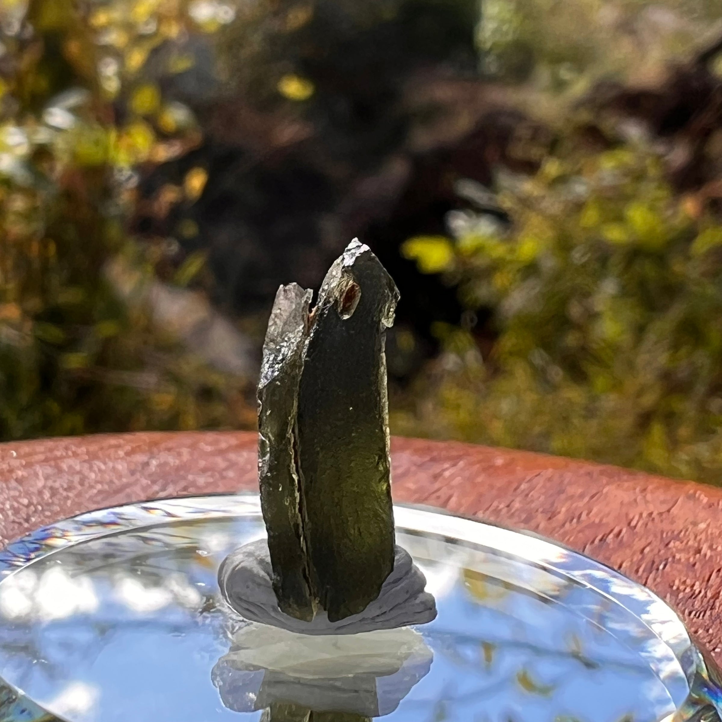 Moldavite Twin 1.5 grams #2257-Moldavite Life
