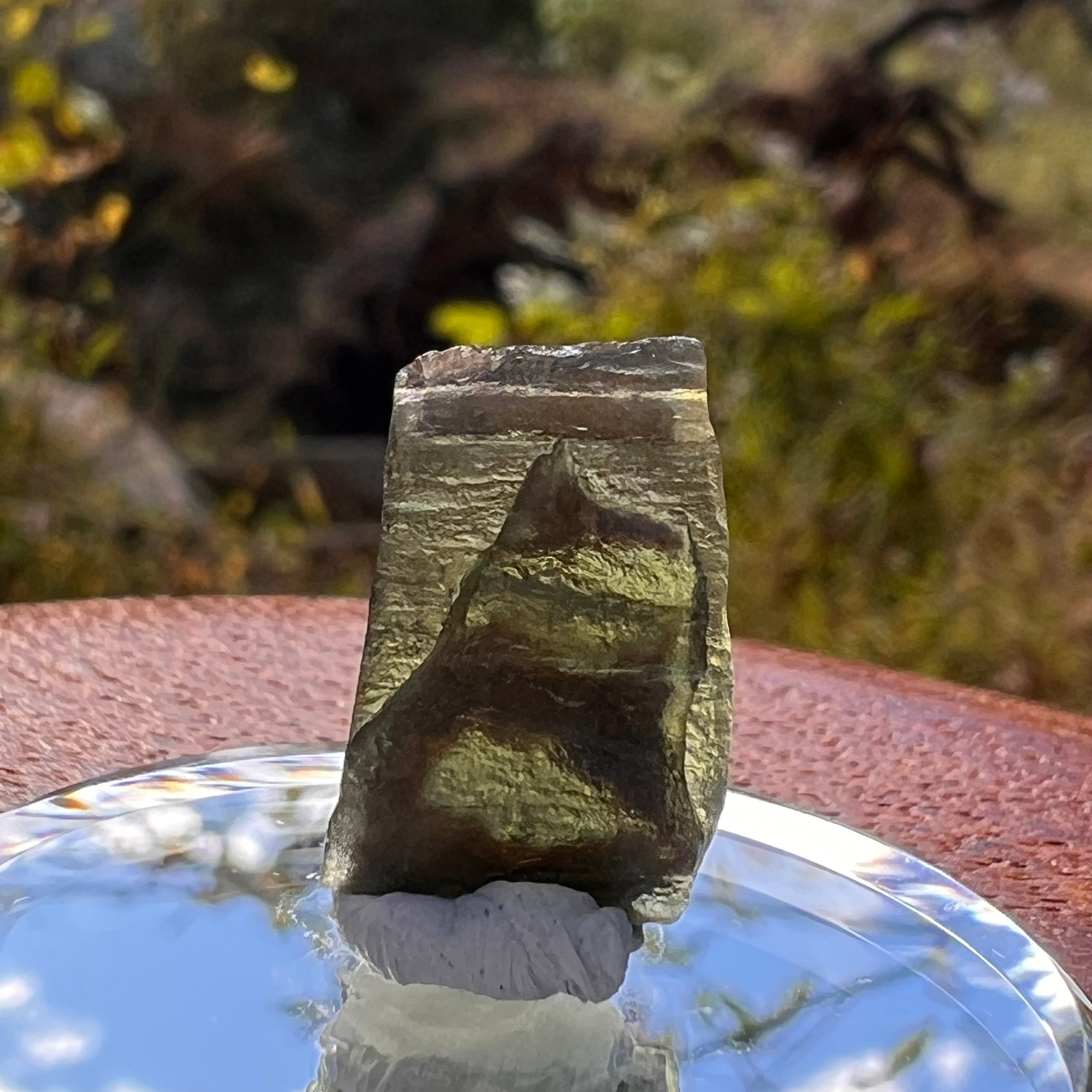 Moldavite Twin 1.5 grams #2257-Moldavite Life